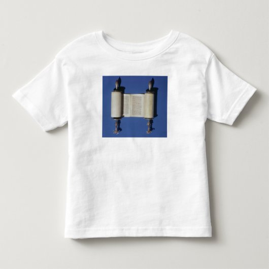 Torahミニチュアスクロール1765年 トドラーTシャツ (正面)