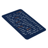 Torah Parshiot Parshas毎週ヘブライ語で読み上げ マグネット (右側)