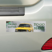 Toranaのバンパーステッカー バンパーステッカー (車上)