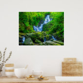 Torc Waterfall Poster | Killarney Park Ireland ポスター (キッチン)