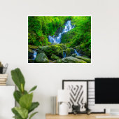 Torc Waterfall Poster | Killarney Park Ireland ポスター (ホームオフィス)