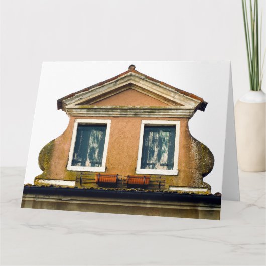 TORCELLO CURVES折り畳みグリーティングカード カード (正面)