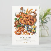 Torcetti – Vintage Italian Dessert 招待状 (スタンド正面)