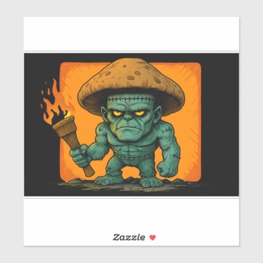 Torch & Temper – Mushroom Beast Design シール (シート)