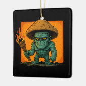Torch & Temper – Mushroom Beast Design セラミックオーナメント (左)