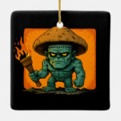 Torch & Temper – Mushroom Beast Design セラミックオーナメント (裏面)