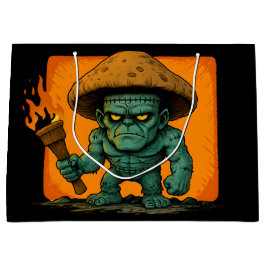 Torch & Temper – Mushroom Beast Design ラージペーパーバッグ