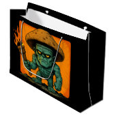 Torch & Temper – Mushroom Beast Design ラージペーパーバッグ (正面アングル)