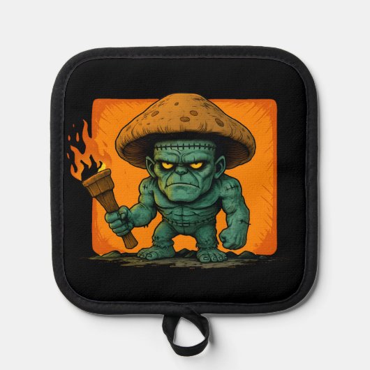 Torch & Temper – Mushroom Beast Design 鍋敷き (正面)