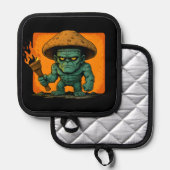 Torch & Temper – Mushroom Beast Design 鍋敷き (正面/裏面)