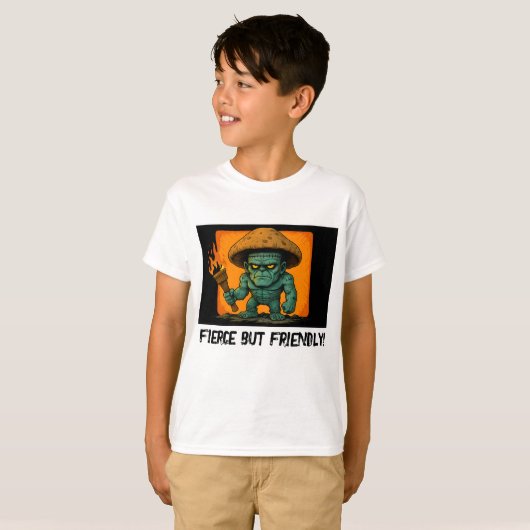 Torch & Temper – Mushroom Beast Design Tシャツ (正面フル)