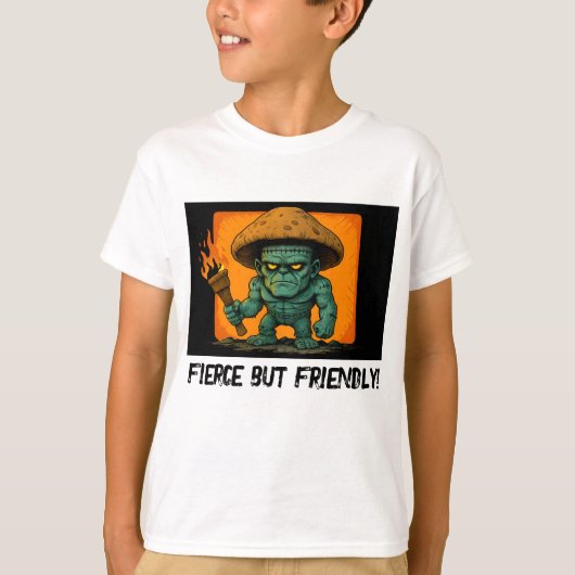 Torch & Temper – Mushroom Beast Design Tシャツ (正面)