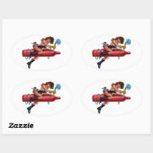 Torchin 楕円形シール (シート)