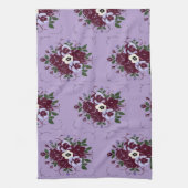 Torchon - Bouquet de Violettes キッチンタオル (縦)