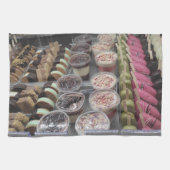 Torchon gourmand patisserie. キッチンタオル (横)