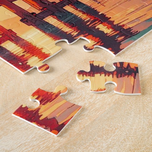 Torii of the Rising Light ジグソーパズル (側面)