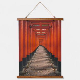 Torii Tunnel of Fushimi Inari  吊り下げ型タペストリー