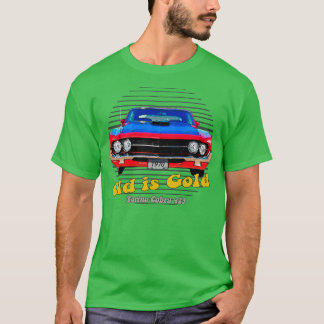 Torino Cobra 429 American Muscle Old is Gold Tシャツ