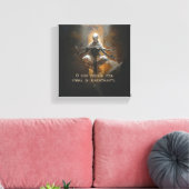 Tormenta (com frase) キャンバスプリント (インサイチュ (リビング))