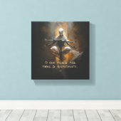 Tormenta (com frase) キャンバスプリント (インサイチュ (ウッドフロア))