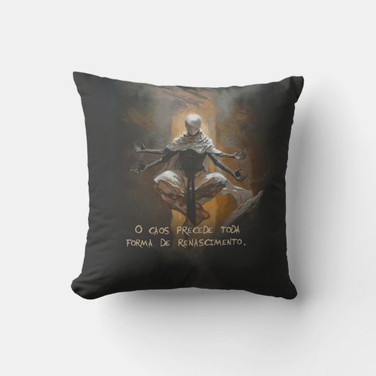 Tormenta (com frase) クッション (正面)