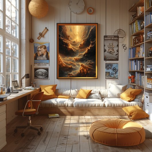 Tormenta de Fuego Celestial: Abismo Surrealista ポスター