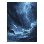 Tormenta Eléctrica Sobre el Océano: Furia Desatada ポスター (正面)