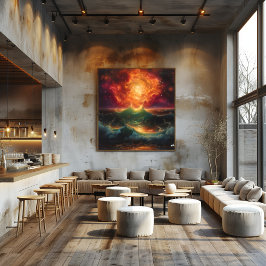 Tormenta Solar: Impresionista y Surrealista ポスター