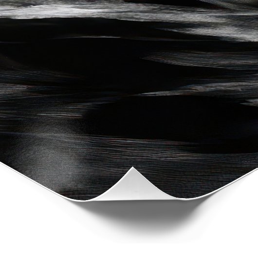 Tormented Man With Smoke Tendrils ポスター (コーナー)