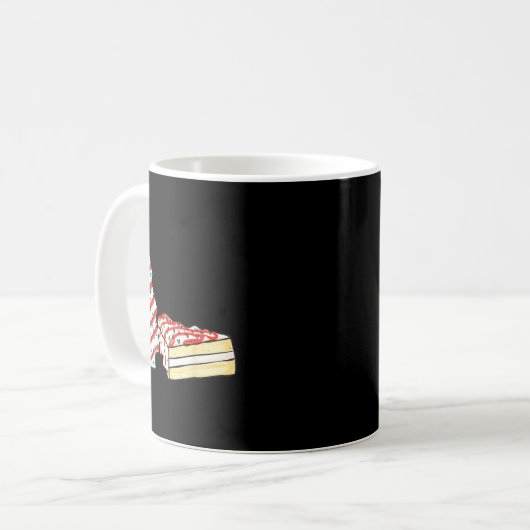 Torn Between Looking Like A Snack &amp; Eating One コーヒーマグカップ (正面左)