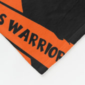 Torn+Ribbon/Warrior...MS フリースブランケット (角)