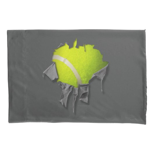 Torn Tennis Pillow Case 枕カバー (正面)