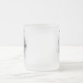 Torn Volleyball Frosted Coffee Mug フロストグラスマグカップ (中央)