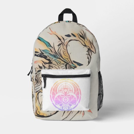 Torna Backpack プリントバックパック (正面)