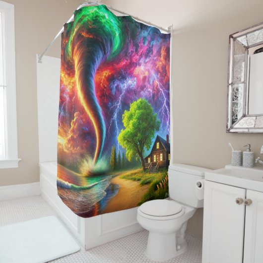 Tornado シャワーカーテン (インサイチュ)