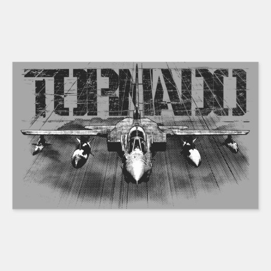 Tornado IDS Rectangleステッカー 長方形シール (正面)