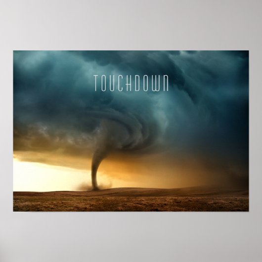 Tornado Touchdown ポスター (正面)