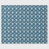 Tornado Wrapping Paper in Blue ラッピングペーパー (フラット)