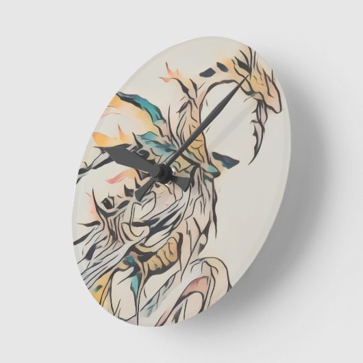 Tornan Titan Clock  ラウンド壁時計 (傾斜)