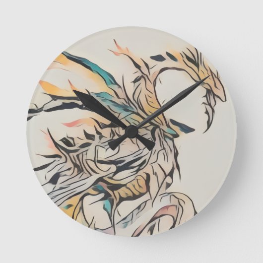 Tornan Titan Clock ラウンド壁時計 (正面)