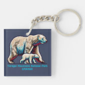 Torngat Mountains National Park Canada キーホルダー (裏面)