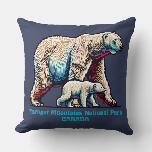 Torngat Mountains National Park Canada クッション (正面)