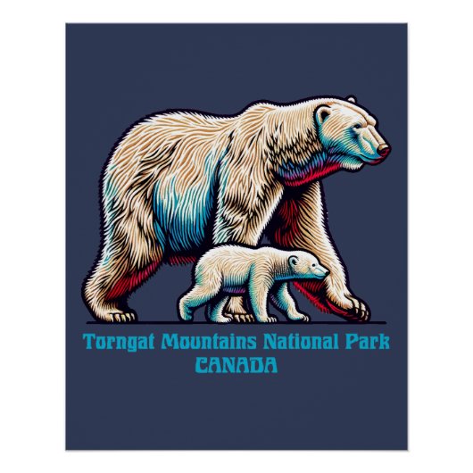 Torngat Mountains National Park Canada ポスター (正面)