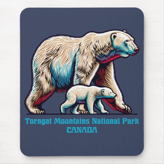 Torngat Mountains National Park Canada マウスパッド (正面)