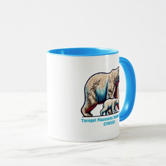 Torngat Mountains National Park Canada マグカップ (正面右)