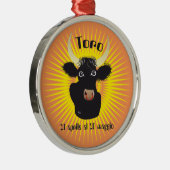 Toro 21 aprile al 20 maggio Ornament メタルオーナメント (右)