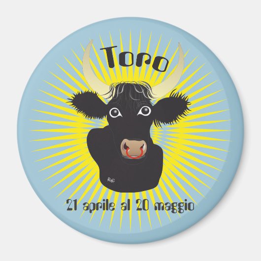Toro 21 aprile al al 20 maggioマグネット マグネット (正面)