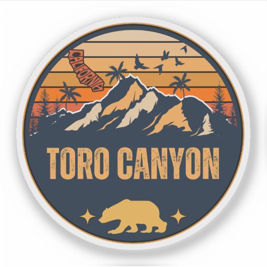 Toro Canyon（カリフォルニア州） シール (正面)