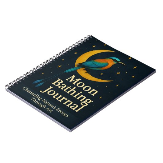  Torogoz Lunar Ritual Spiral Notebook  ノートブック (左側)