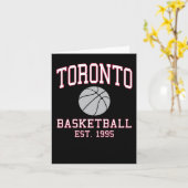 Toronto Basketball  カード (黄色い花)